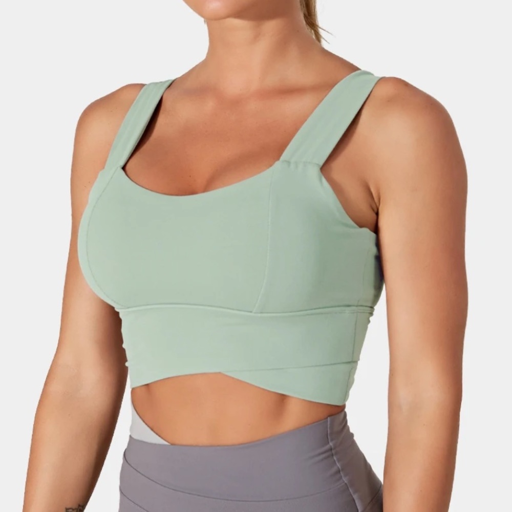 Mint Green Halara Sports Bra
